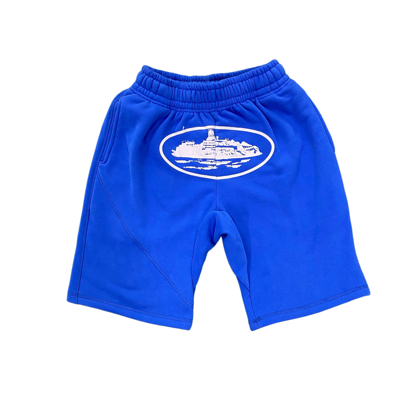 "Alcatraz" Shorts Blue