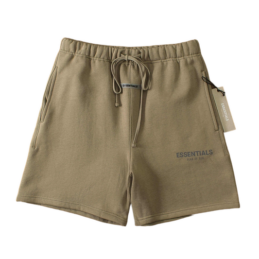 "Essence" Shorts Brown