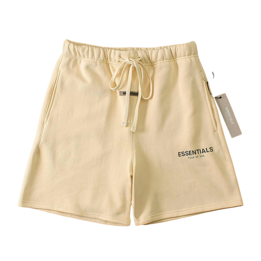 "Essence" Shorts Beige