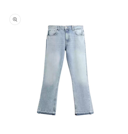 "Downtown" Flared Denim