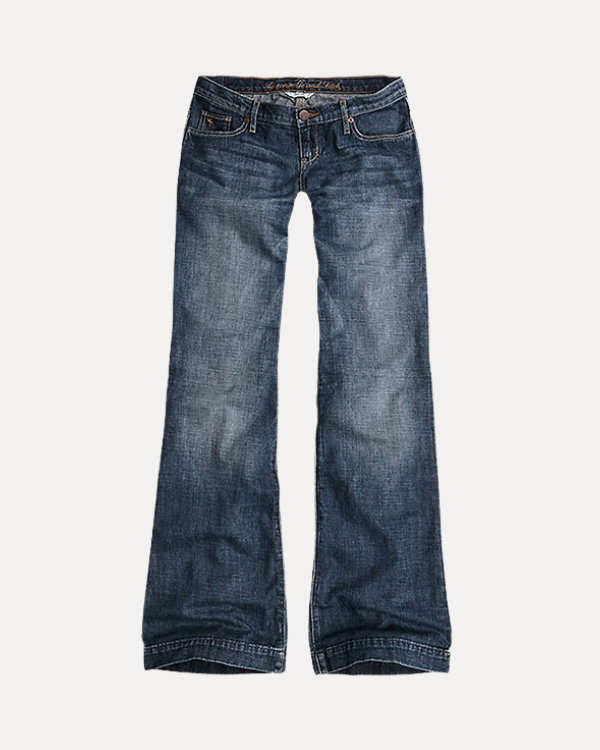 BIA Jeans mit niedriger Taille
